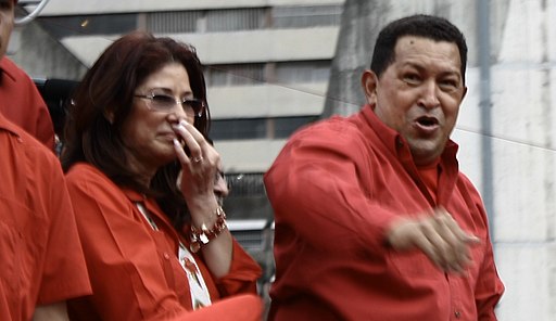 Hugo Chávez y Cilia Flores (cropped)