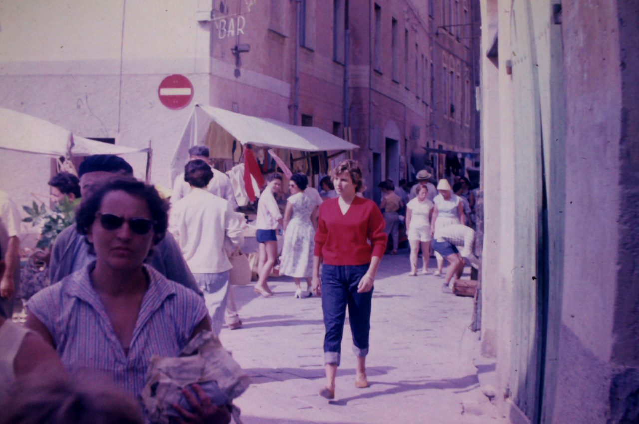 Straße in San Remo 1955, kasaan media, 2019