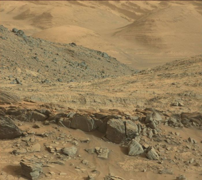 Industrial complex on Mars?