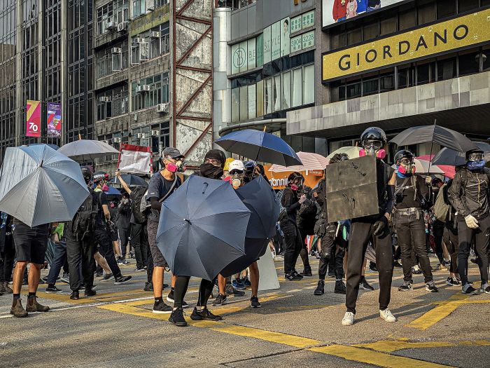 China uses brutal goons and tear gas to silence protests in Hong Kong